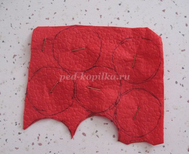 ​Фонарик на ёлку в технике декупаж: часть 2