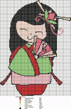 Kokeshi из бисера