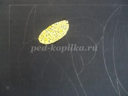 Мозаика из яичной скорлупы: часть 1 Мозаика из яичной скорлупы: часть 1