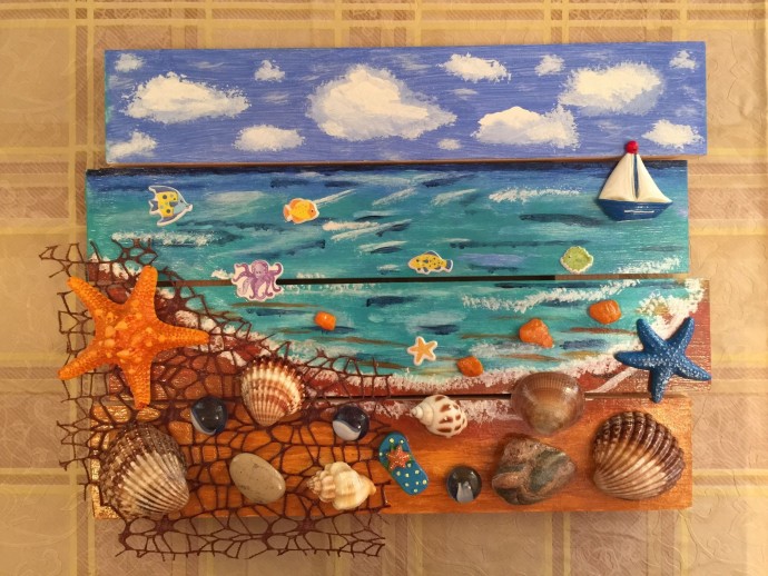 Поделки с детьми на морскую тематику Поделки с детьми на морскую тематику