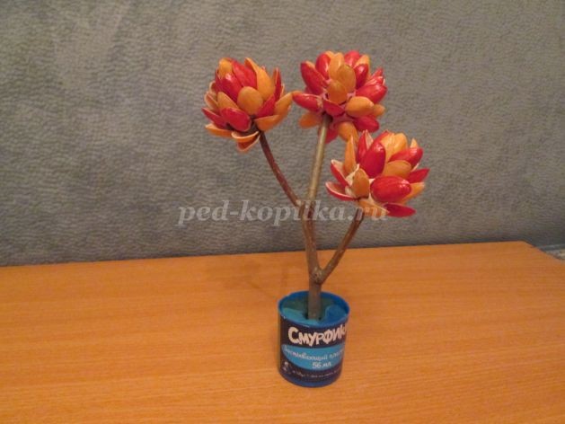 Топиарий из природного материала для детского сада: часть 2