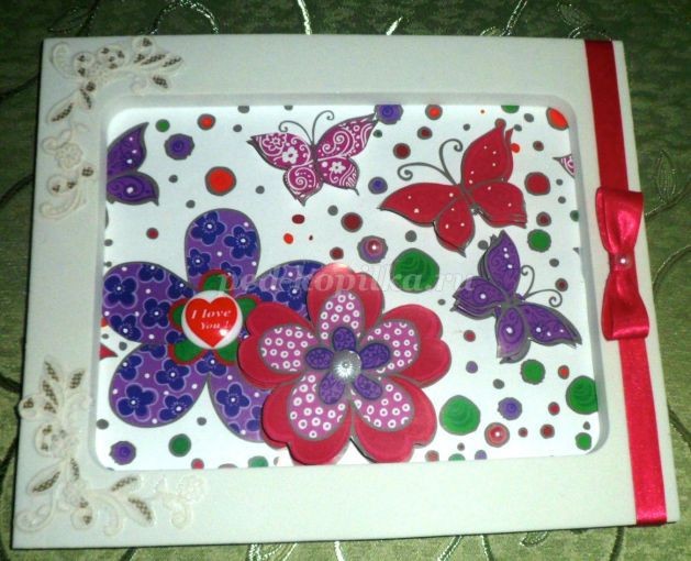 Объёмная аппликация "Вдохновение": часть 1 Объёмная аппликация "Вдохновение": часть 1