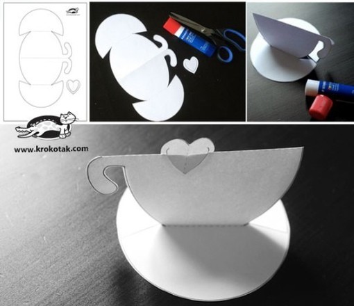 ​Объёмные чашки