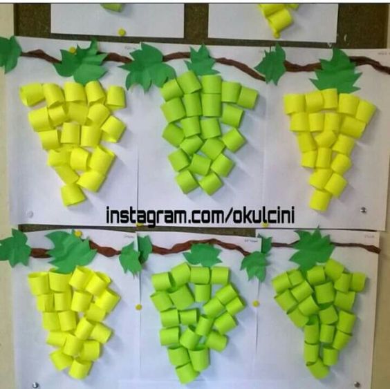 Поделки с бумажными полосками