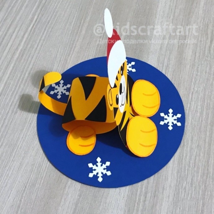 ​Зимний тигрёнок