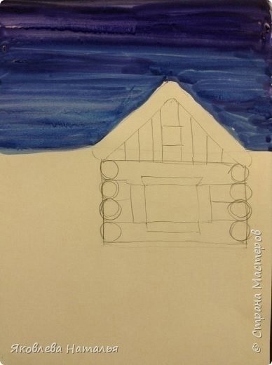 Зимняя деревня