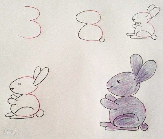 ​Как научить ребенка рисовать с помощью цифр