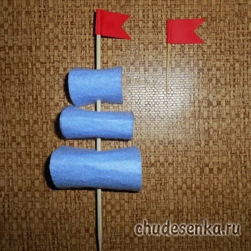 Кораблики из губок Кораблики из губок
