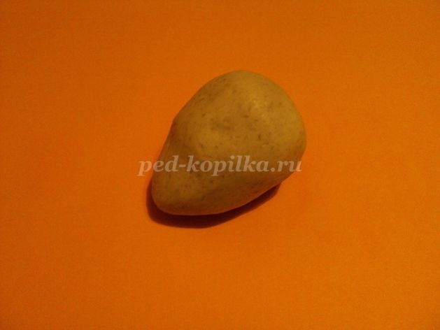 ​Лепка из солёного теста "Дары лета": часть 2