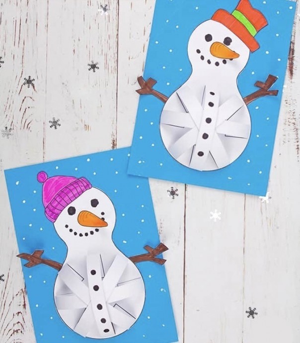 Зимние поделки