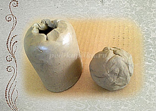 Богатырь из глины детскими руками: часть 1 Богатырь из глины детскими руками: часть 1