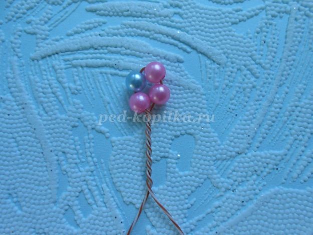 Яблоня из бусин Яблоня из бусин