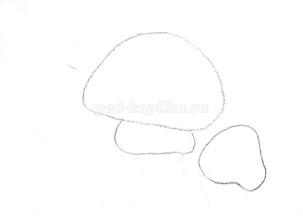 Как нарисовать мухоморы: часть 1