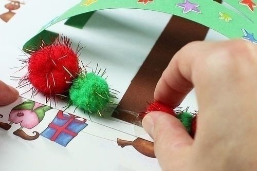 Объёмная новогодняя ёлка Объёмная новогодняя ёлка