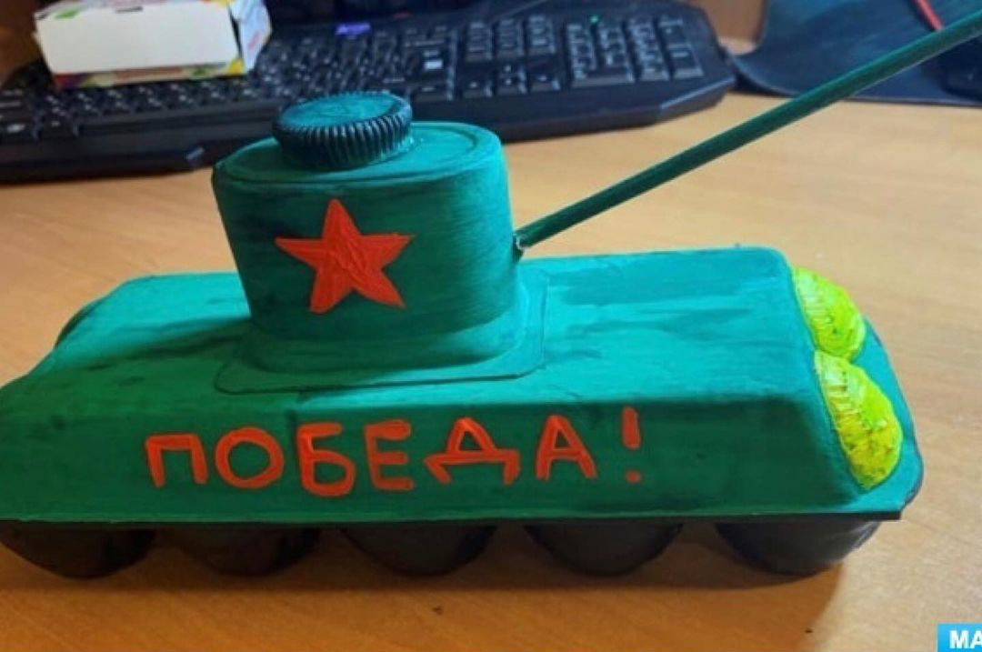 Танк из втулок