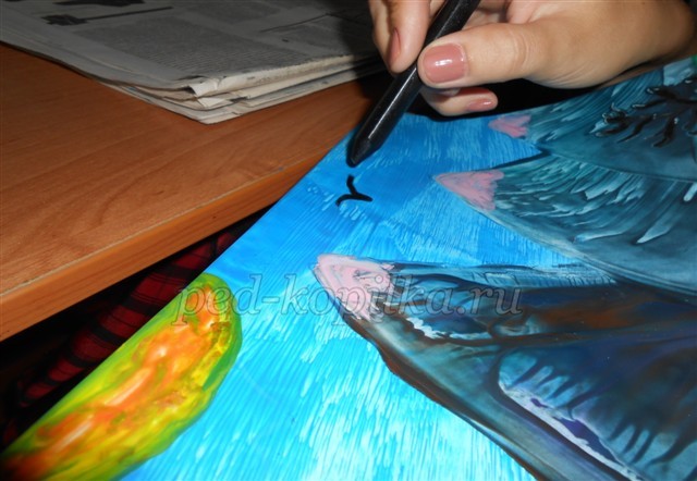 ​Энкаустика для детей: часть 2