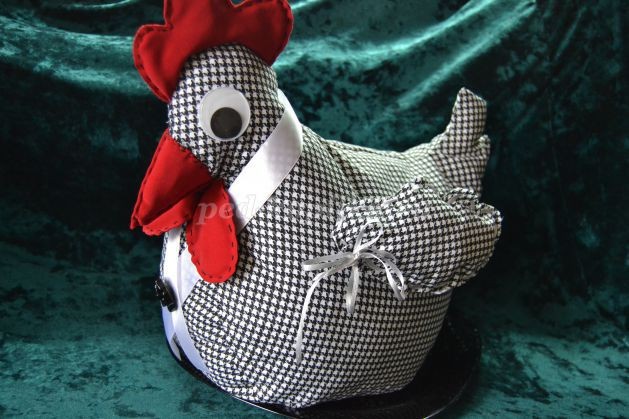 Курочка из ткани: мастер-класс, часть 4 Курочка из ткани: мастер-класс, часть 4