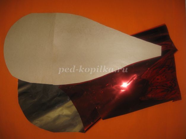 ​Подарок для любимой мамочки: панно-кулёк с цветами, часть 2