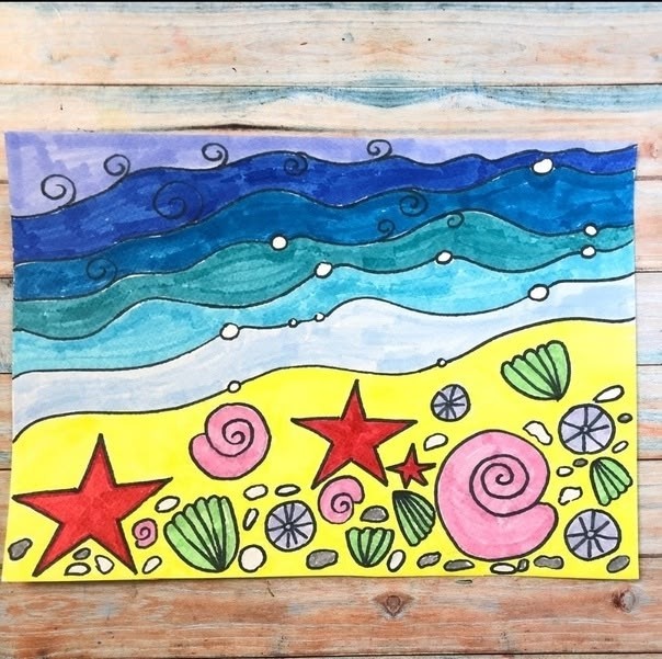 Ракушечный пляж