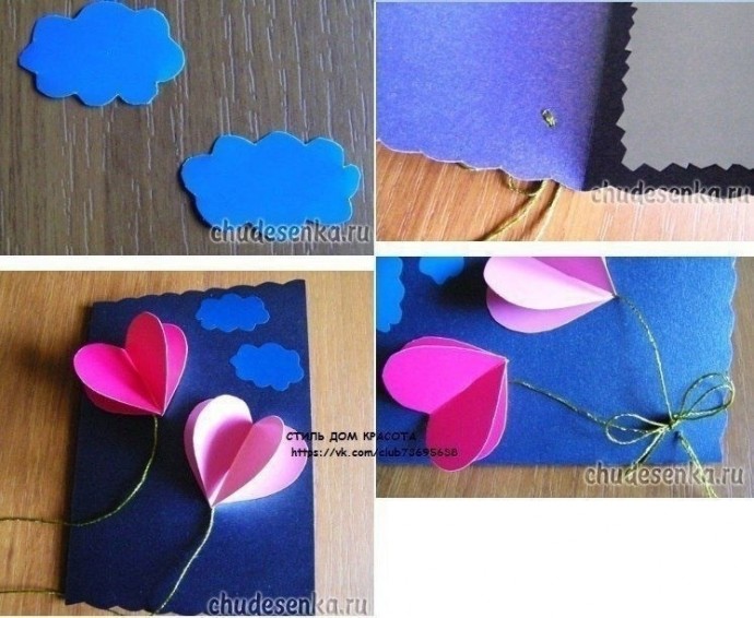 ​Сердца на веревочке