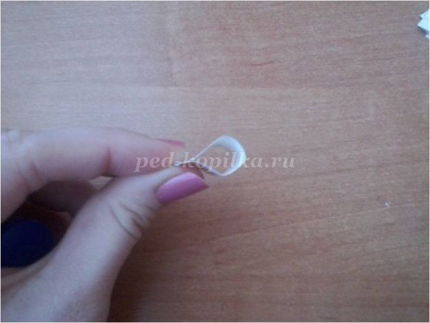 Аппликация "Лебедь"