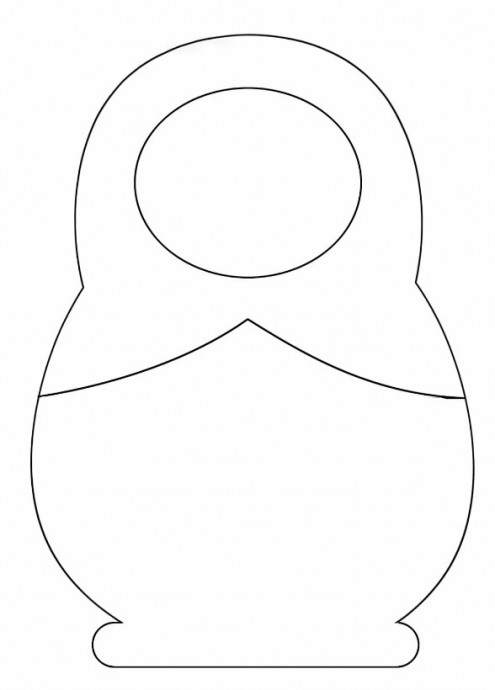 Русская матрешка Русская матрешка