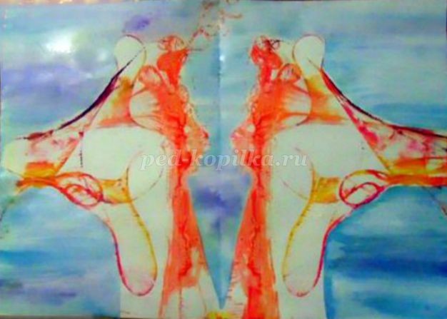 Нетрадиционное рисование нитками: часть 1 Нетрадиционное рисование нитками: часть 1