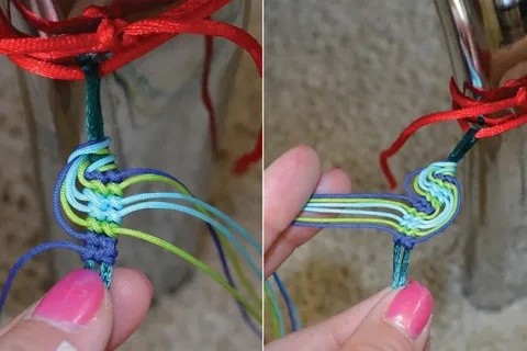 ​Фенечки в технике макраме