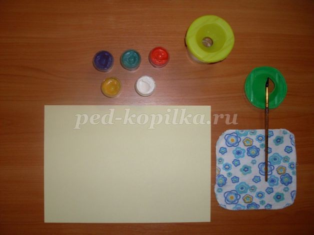 Рисование в технике "Кляксография"