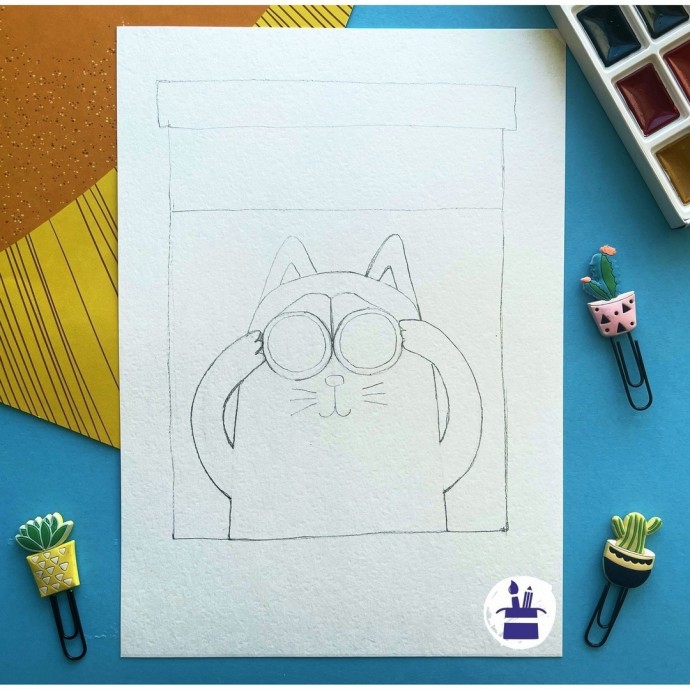 ​Кошечка в окошке