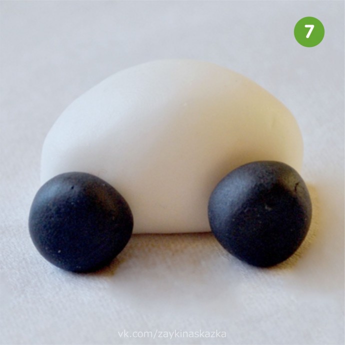 Панда из пластилина: мастер-класс Панда из пластилина: мастер-класс