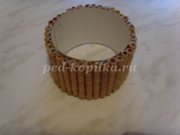 Делаем с детьми колодец из шпагата: часть 1 Делаем с детьми колодец из шпагата: часть 1