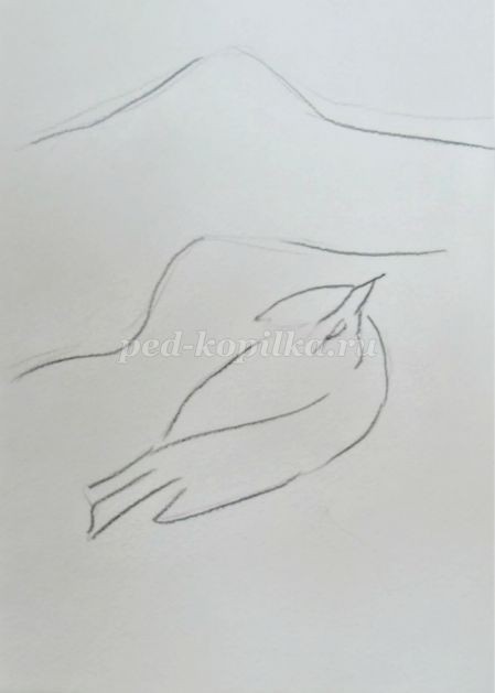 Весеннее панно в смешанной технике Весеннее панно в смешанной технике