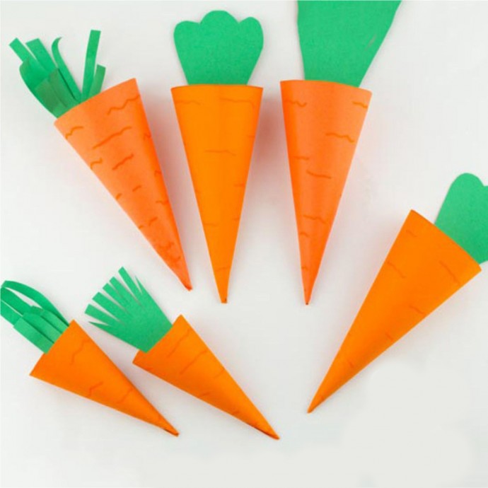 ​Кулёчек в виде морковки