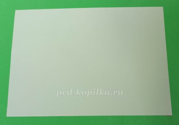 ​Осенняя аппликация "Зонтик": часть 3