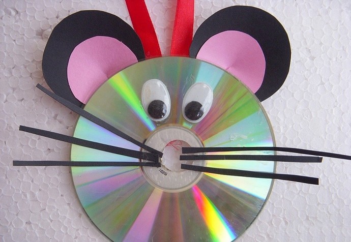 Поделки из CD-дисков Поделки из CD-дисков
