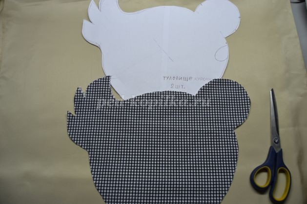 ​Курочка из ткани: мастер-класс, часть 1