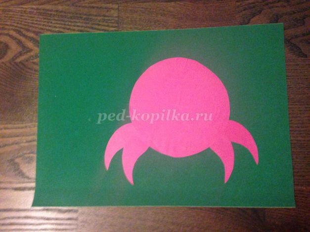 Овечка из цветной бумаги и ниток: часть 1