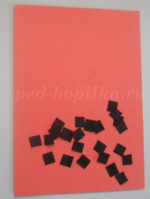 Торцевание: подсолнух Торцевание: подсолнух