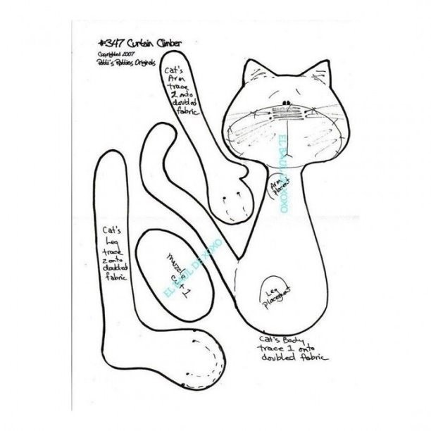 ​Котик для подхватов на детских шторах