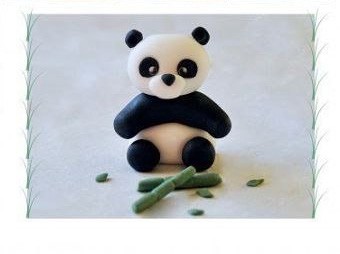 Лепим панду