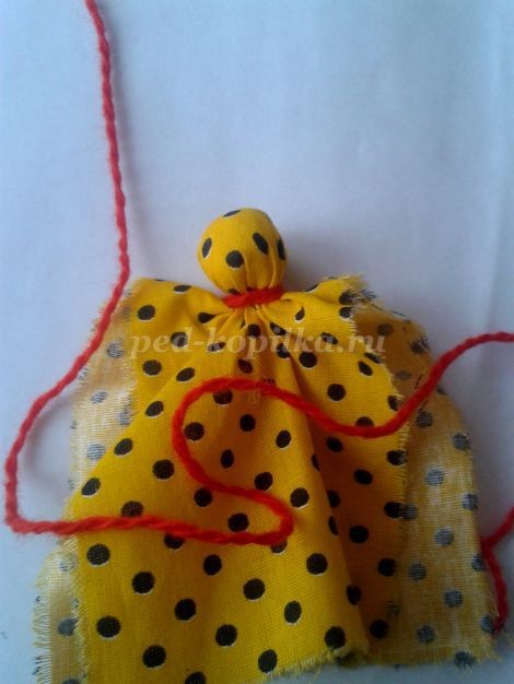 Народная кукла оберег "Отдарок на подарок"