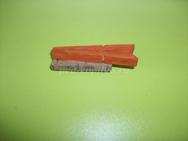 Настольная композиция из природного материала детскими руками: мастер-класс, часть 3