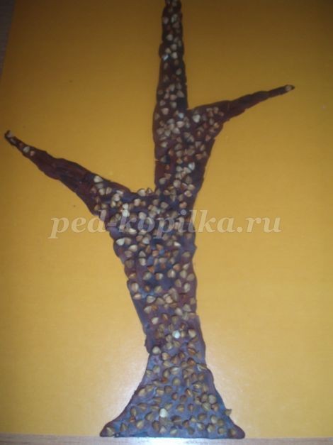 Пластилинография с использованием природных материалов: птицы Пластилинография с использованием природных материалов: птицы