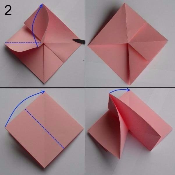 Делаем с детьми цветы в технике оригами