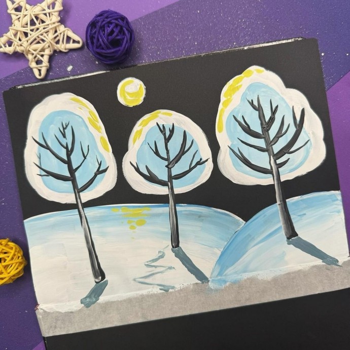 Зимняя ночь Зимняя ночь