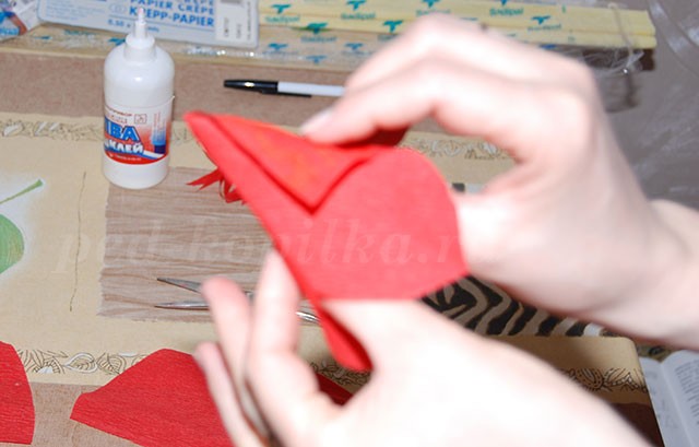 Цветы из крепированной бумаги: часть 2 Цветы из крепированной бумаги: часть 2