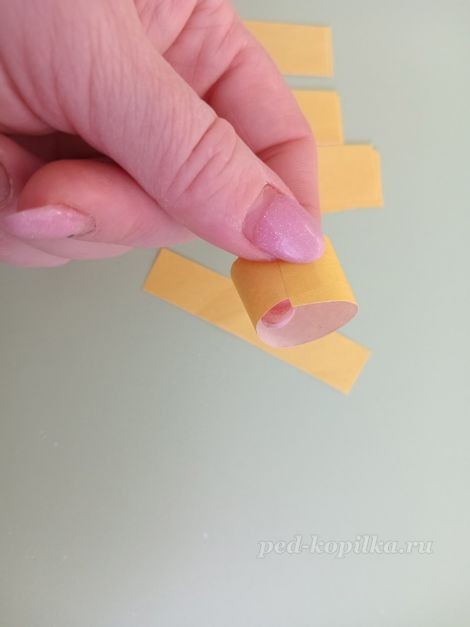 Объёмная аппликация "Ананас": часть 2 Объёмная аппликация "Ананас": часть 2