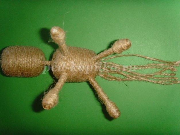 ​Лошадка из шпагата: часть 1