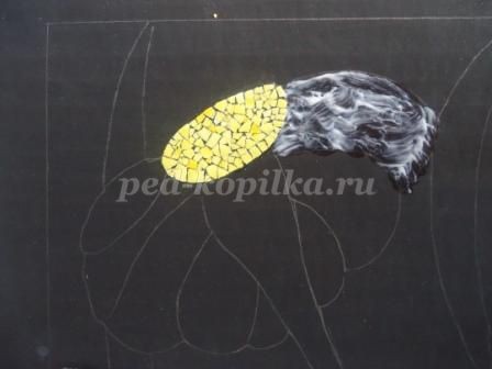 Мозаика из яичной скорлупы: часть 1 Мозаика из яичной скорлупы: часть 1